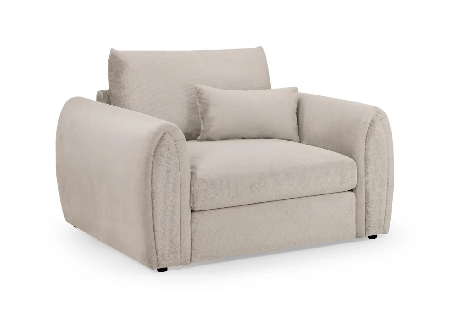 Mirabel Plush Velvet Armchair