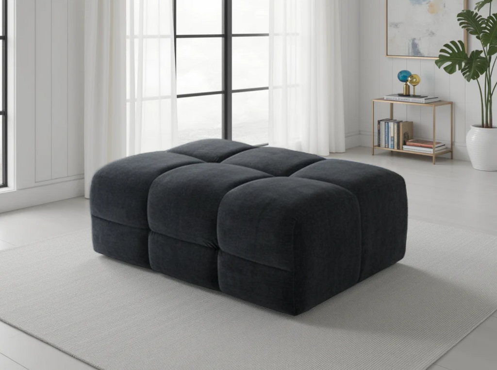 Jacob Ribbed Footstool