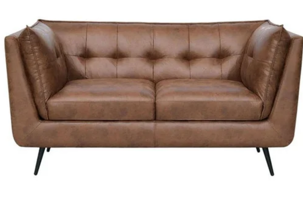 Melbourne 2-Seater Faux Leather Sofa