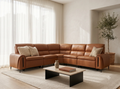 Arizona Electric Recliner Leather Corner Sofa