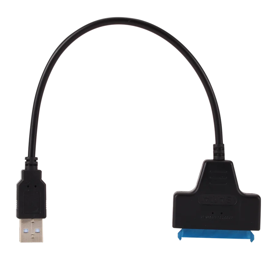 SATA to USB 3.0 / 2.0 Cable Up to 6 Gbps for 2.5 Inch External HDD SSD Hard Drive SATA 3 22 Pin Adapter USB 2.0 to Sata III Cord