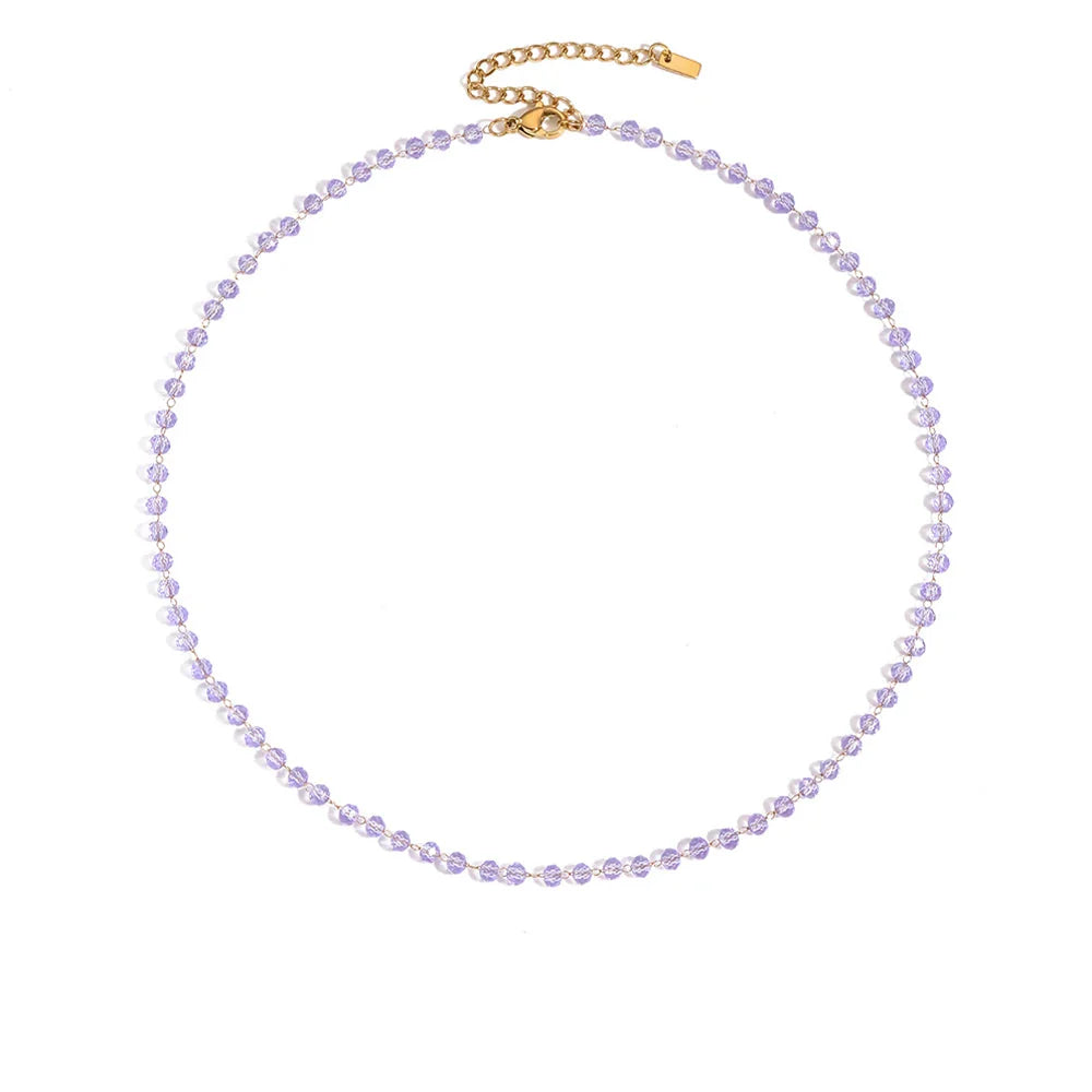 Crystal Beads Necklaces