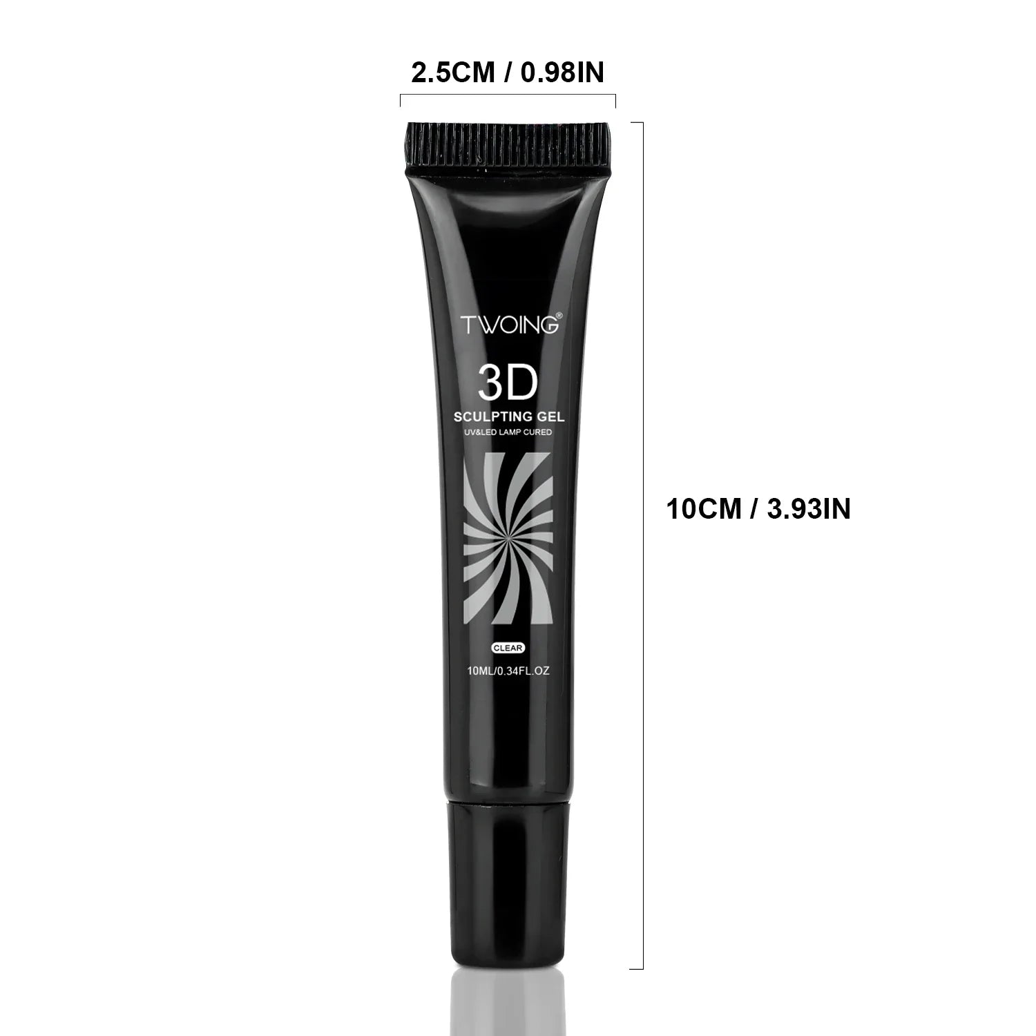 3pcs 3D Nail Art Gel - DIY Designs,Waterproof Sculpting gel，Waterproof Nail Art Design Gel for Intricate Carvings & Shapes 10ml