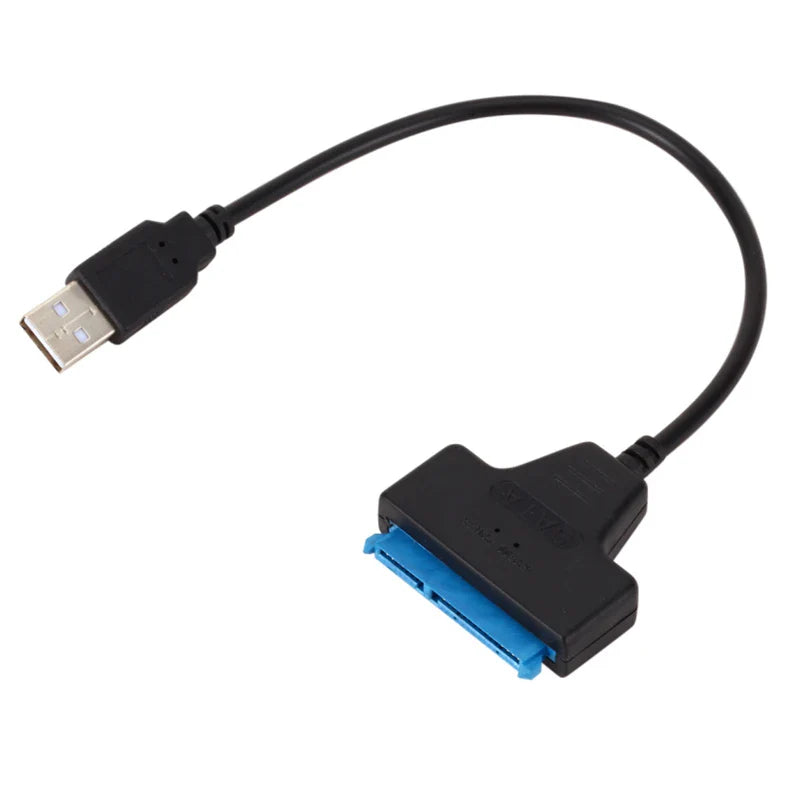 USB 3.0 2.0 SATA 3 Cable Sata Up To 6 Gbps To USB 3.0 Adapter Support 2.5 Inch External HDD SSD Hard Drive 22 Pin Sata III Cable