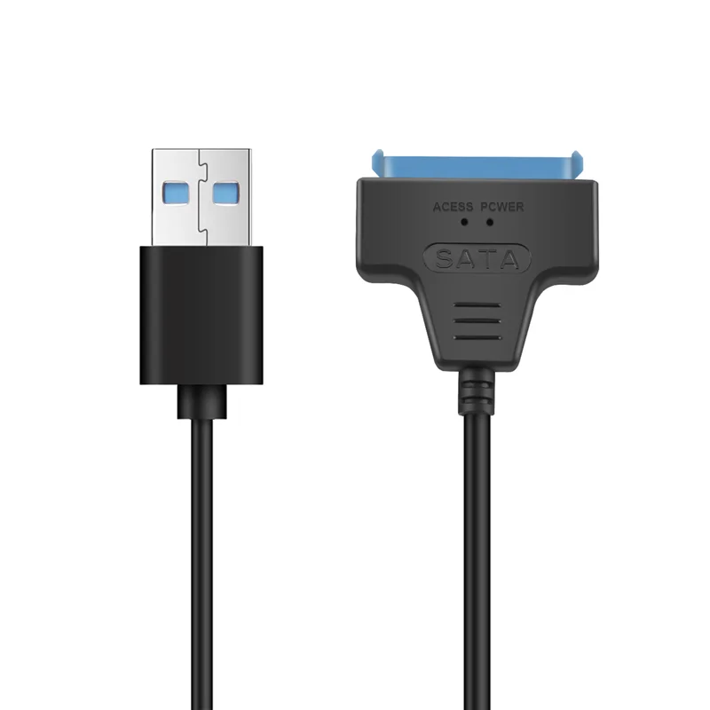 BG-Sata Iii Usb 3.0 Cable Adapter External Hard Drive Usb To Serial Ata 22Pin Converter Hard Disk W/Uasp For 2.5Inch Hdd/Ssd 50C