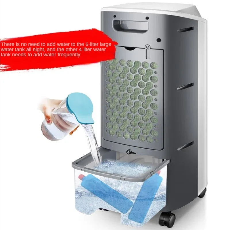 Haier Air Conditioner Fan Cooling Fan Humidification Refrigeration Bladeless Fan Household Air Conditioner Small Air Conditioner