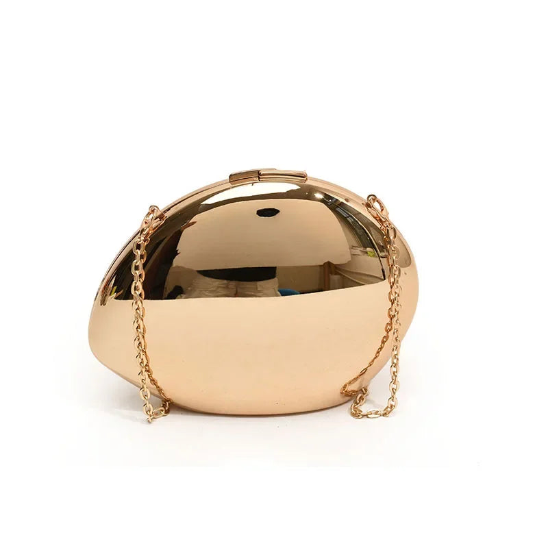Luxury Designer Evening Clutch Clear Acrylic Women Handbags Fashion Shoulder Bag Half Moon Wedding Purses Party Tote Ladies