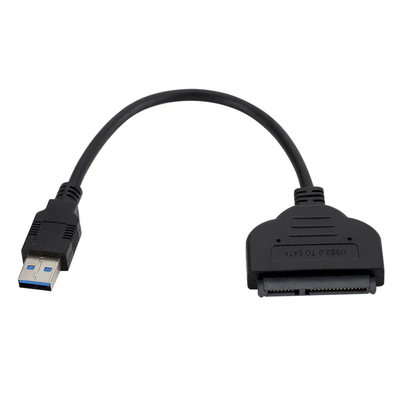 USB 3.0 2.0 SATA 3 Cable Sata Up To 6 Gbps To USB 3.0 Adapter Support 2.5 Inch External HDD SSD Hard Drive 22 Pin Sata III Cable