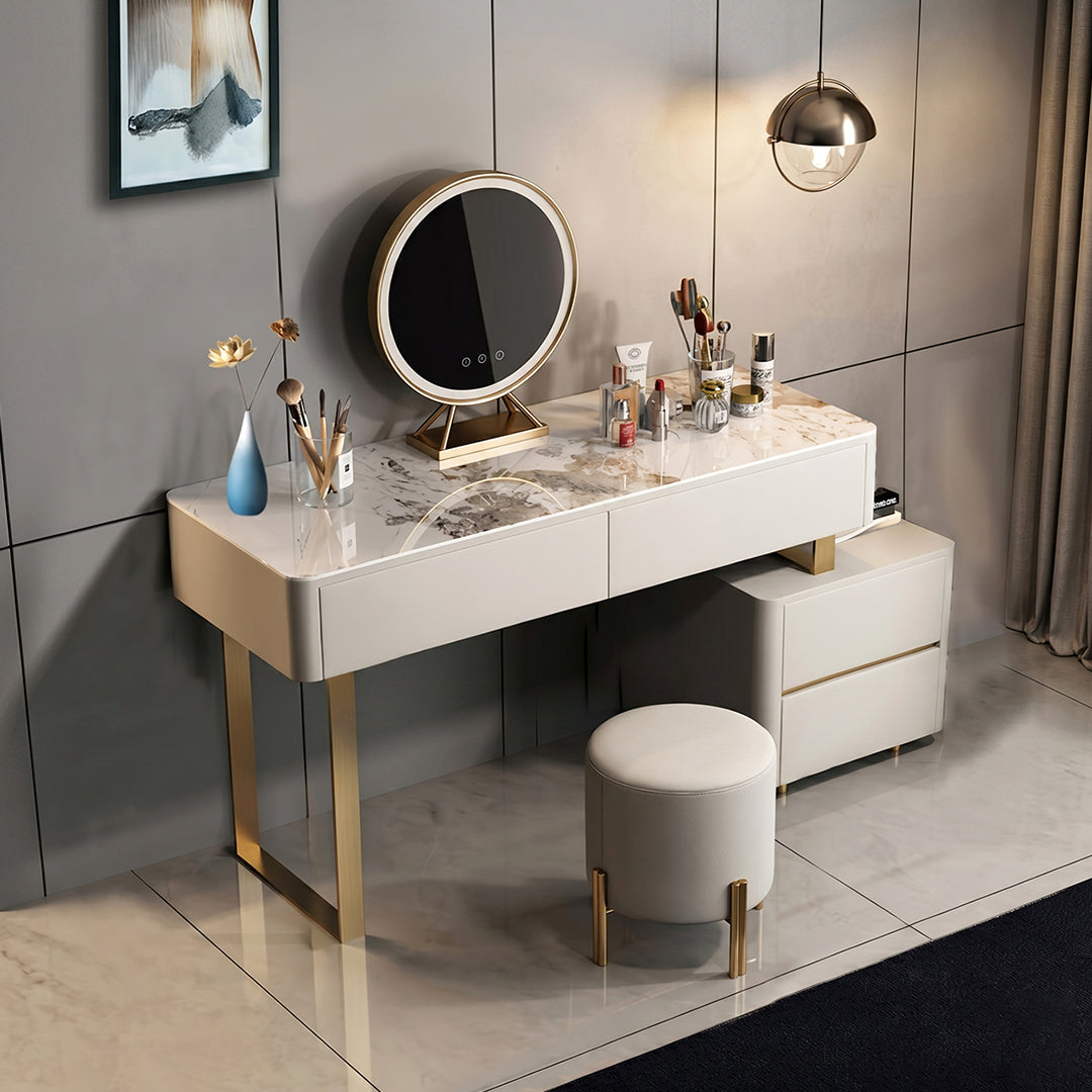 Serenique Dressing Table With LED Mirror