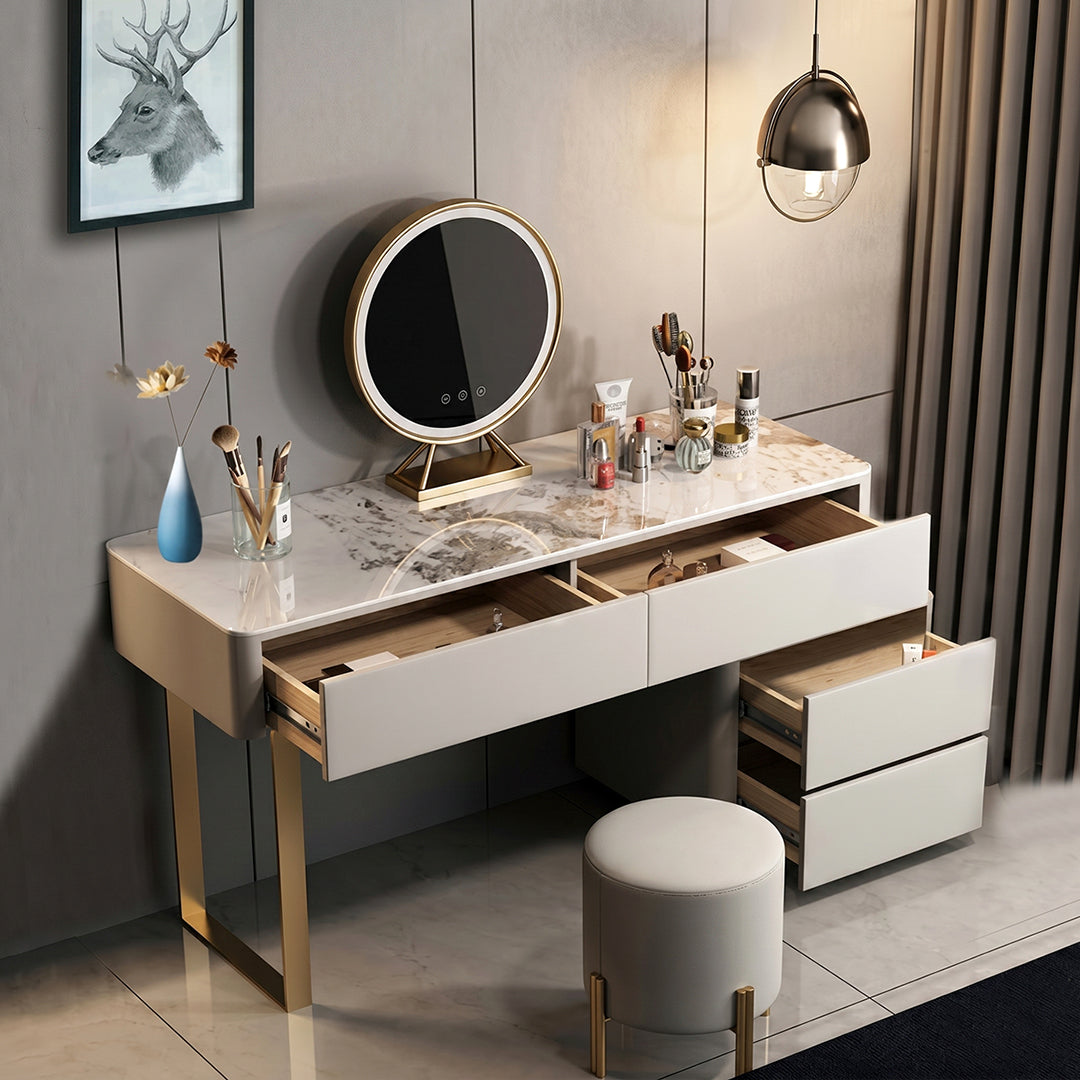 Serenique Dressing Table With LED Mirror