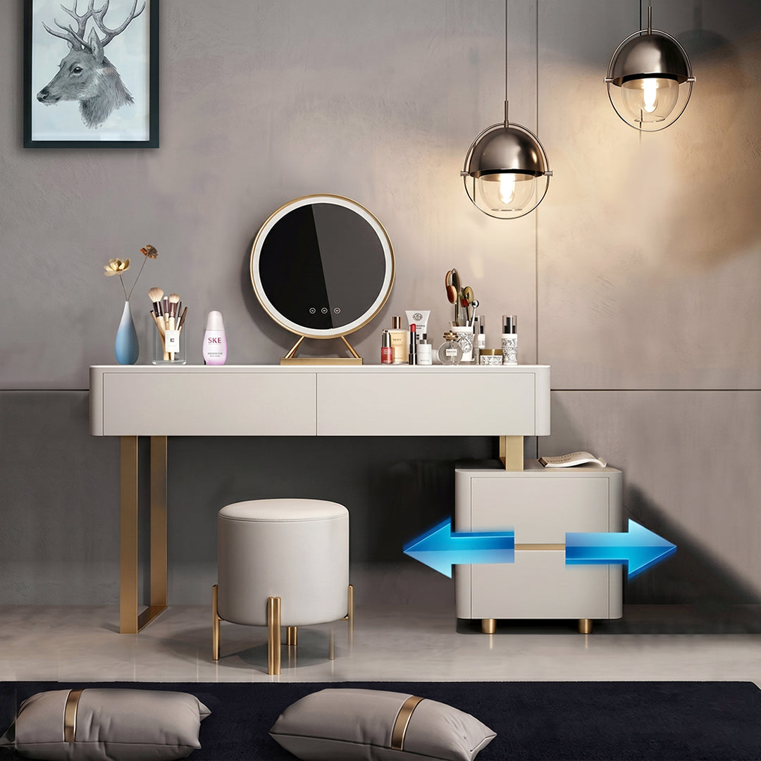 Serenique Dressing Table With LED Mirror