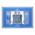 Sergio Tacchini Pacific Blue Gift Set 100ml EDT + 100ml Shower Gel + 100ml Aftershave Balm