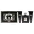 Sergio Tacchini Pure Black Gift Set 100ml EDT + 100ml Shower Gel + 100ml Aftershave Balm