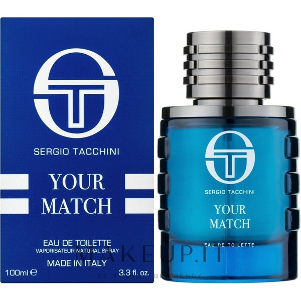 Sergio Tacchini Your Match Eau de Toilette 100ml Spray