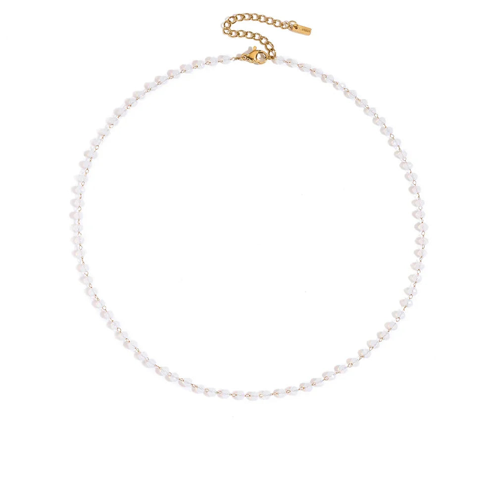 Crystal Beads Necklaces
