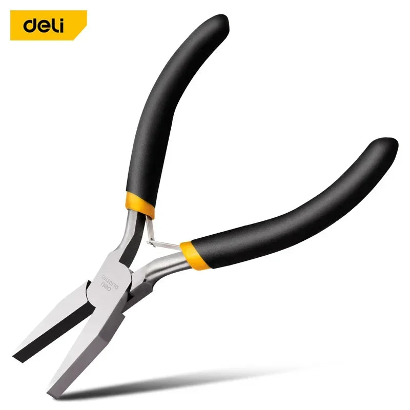 DeLi 1 Piece Multifunctional Hand Tools Jewelry Pliers Equipment Round Nose End Cutting Wire Pliers For Handmade Making Accessor