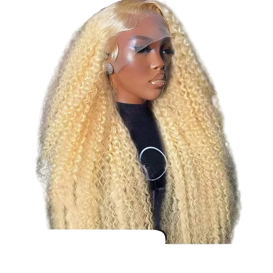 Human Hair Deep Wave 13x6 Hd Lace Frontal 250 Density Brazilian Pre Plucked Curly Wigs
