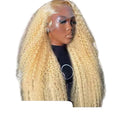Human Hair Deep Wave 13x6 Hd Lace Frontal 250 Density Brazilian Pre Plucked Curly Wigs