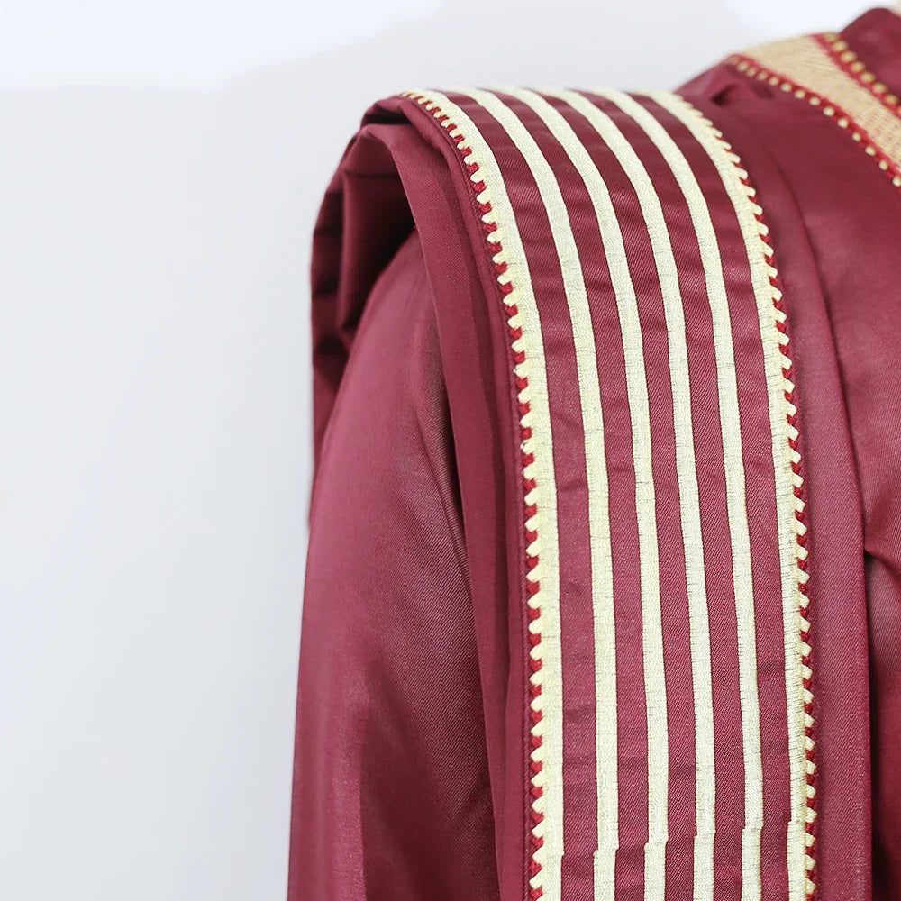 H&D African Agbada Suit For Men Embroidered Robes Dashiki Cover Shirt Pants 3 PCS Set Boubou Africain Homme Musulman Ensembles