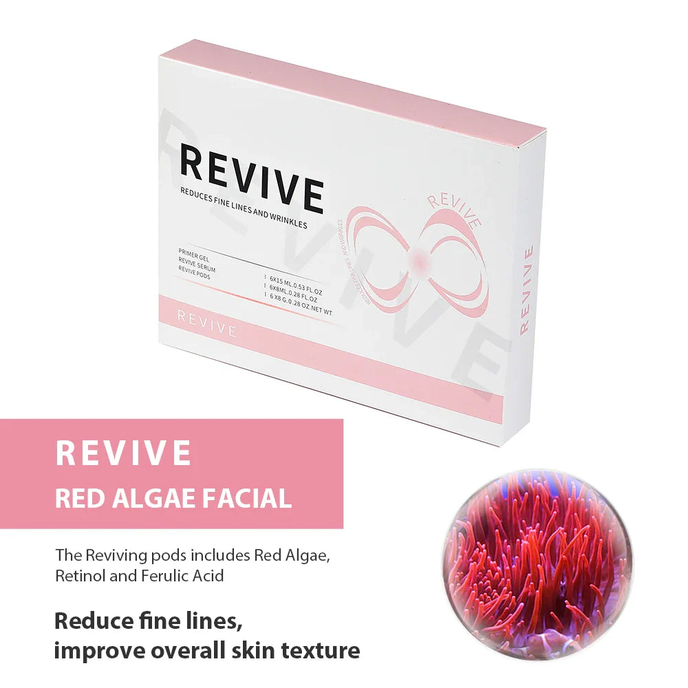 Glam Pod For Aqua Facial Machine CO2 Pods For Bubble Facial Beauty Machine Revive Pods co2 Capsule Gels Facial SPA Skin Clean