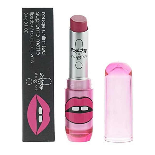 Shu Uemura x Yazbukey Rouge Unlimited Supreme Matte Lipstick 3.4g - Rose Flows