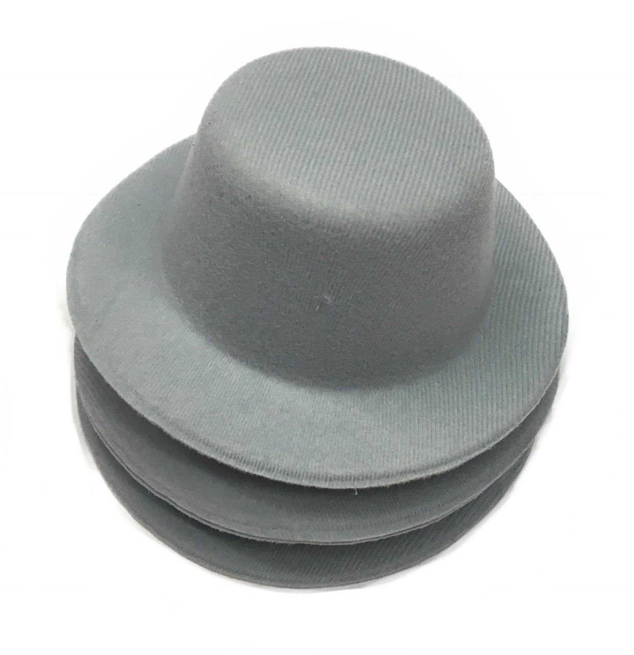 Set of 4 x Mini Round Top Hat Cap Fascinator Felt Hat Base Supplies Wholesale
