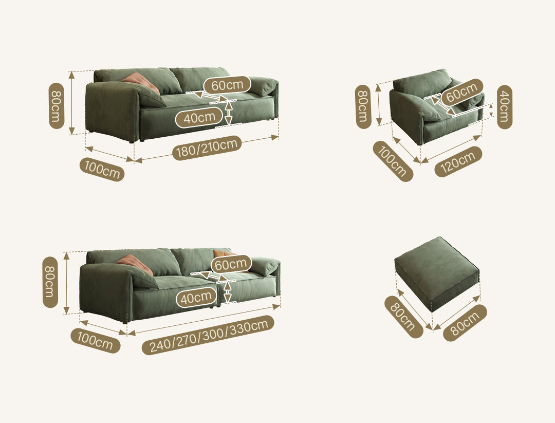 Simon S20 Two Seater Sofa, Velvet