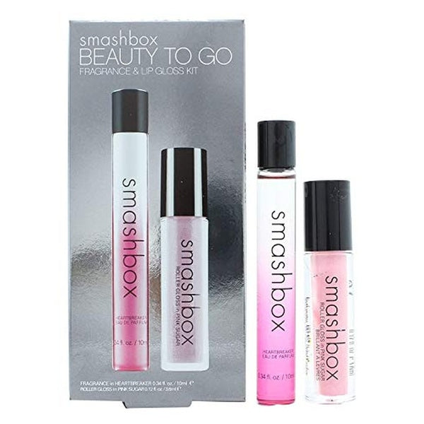 Smashbox Heartbreaker Gift Set 10ml EDP Roll-On + 3.6ml Roller Gloss Pink Sugar