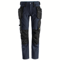 Snickers 6208 LiteWork, Detachable Holster Pocket Kneepad Work Trousers Navy Blue