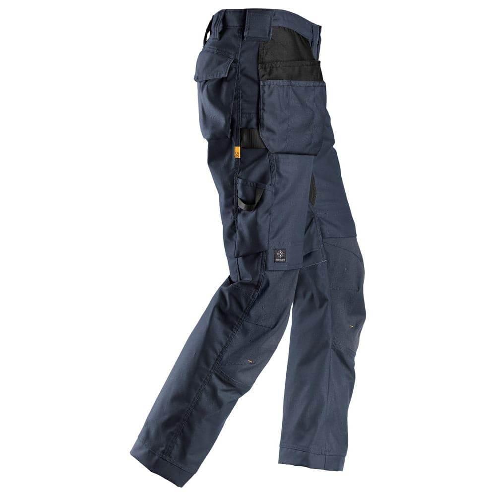 Snickers 6224  AllroundWork, Canvas+ Stretch Work Trousers+ Holster Pockets Navy