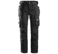 Snickers 6241 AllroundWork, Stretch Work Knee Pad Trousers Holster Pockets Black