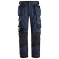 Snickers 6251 AllroundWork, Stretch Loose Fit Holster Pocket Work Trousers Navy Blue