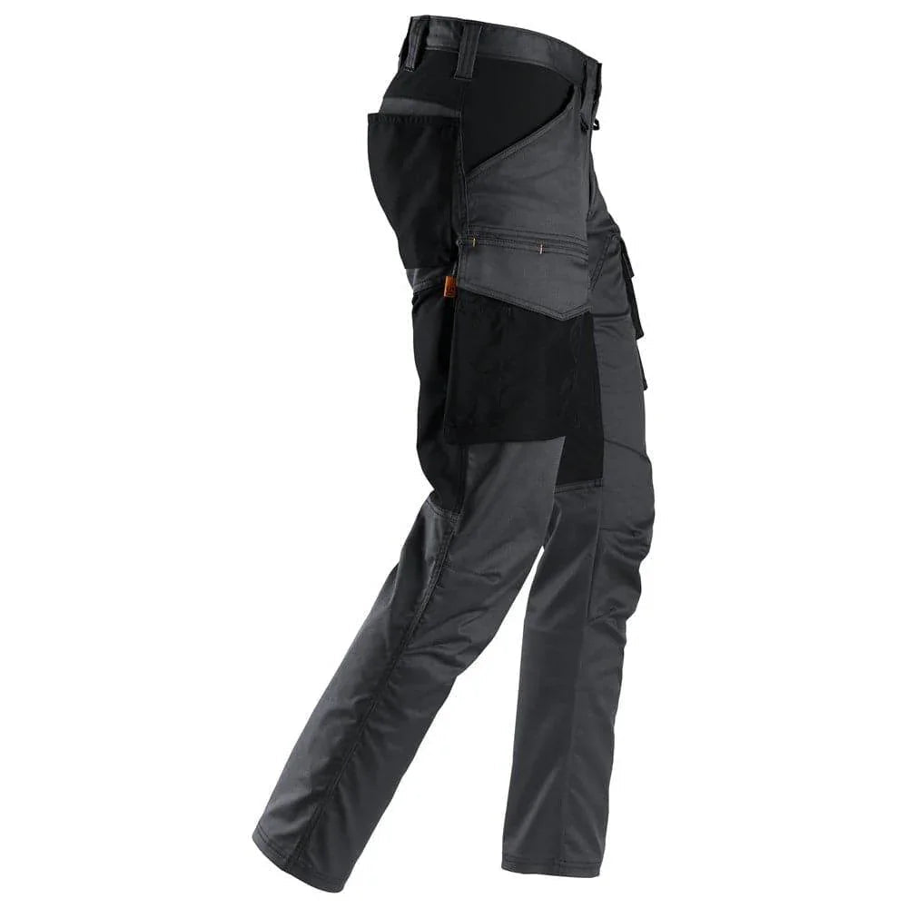 Snickers 6803 AllroundWork, Stretch Trousers without Knee Pockets Steel Grey