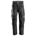 Snickers 6903 FlexiWork Stretch Kneepad Work Trousers Black