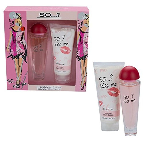 So...? Kiss Me Gift Set 50ml EDT + 100ml Body Lotion