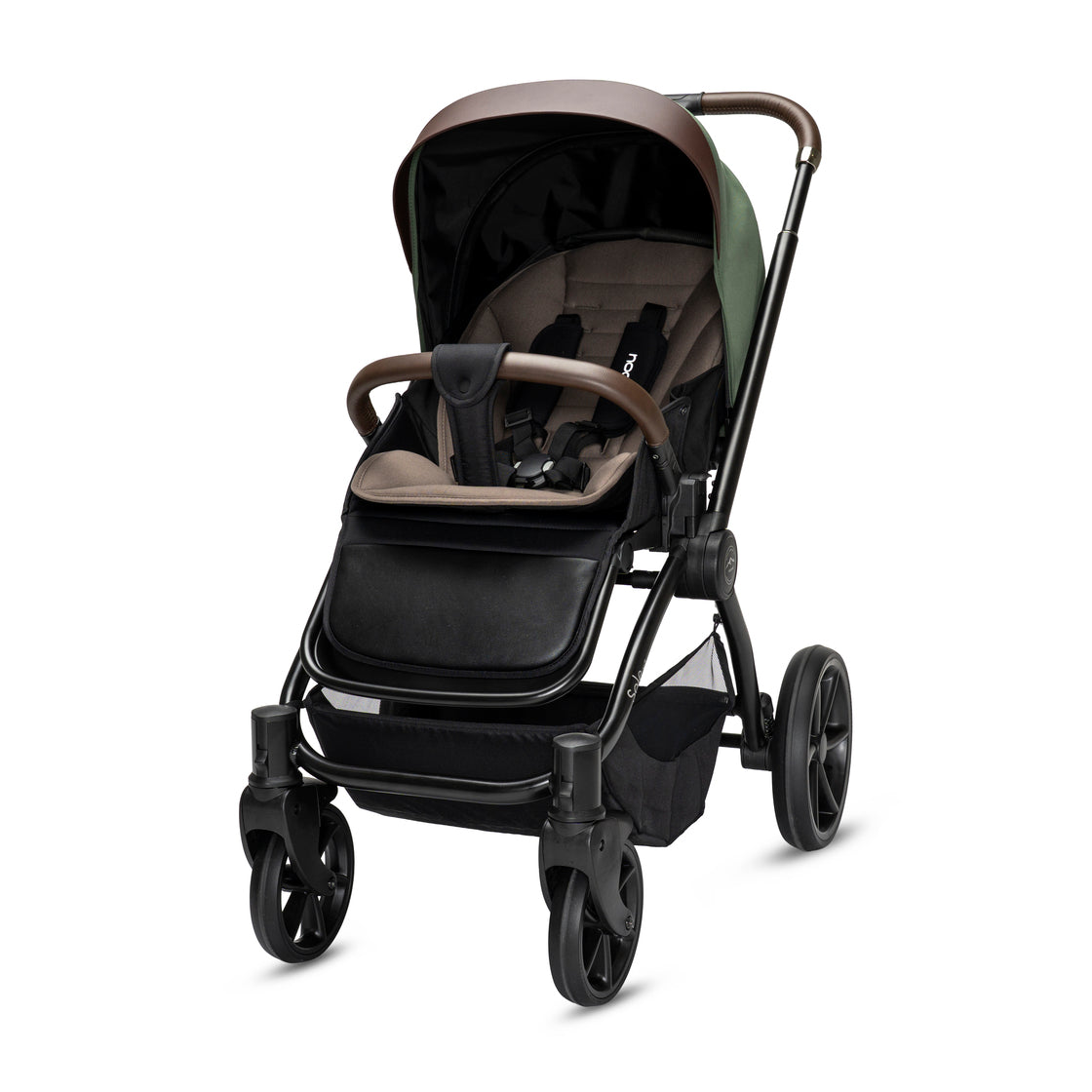 Noordi Sole V3 3in1 with Travel Carrier Car Seat, Woodland Green