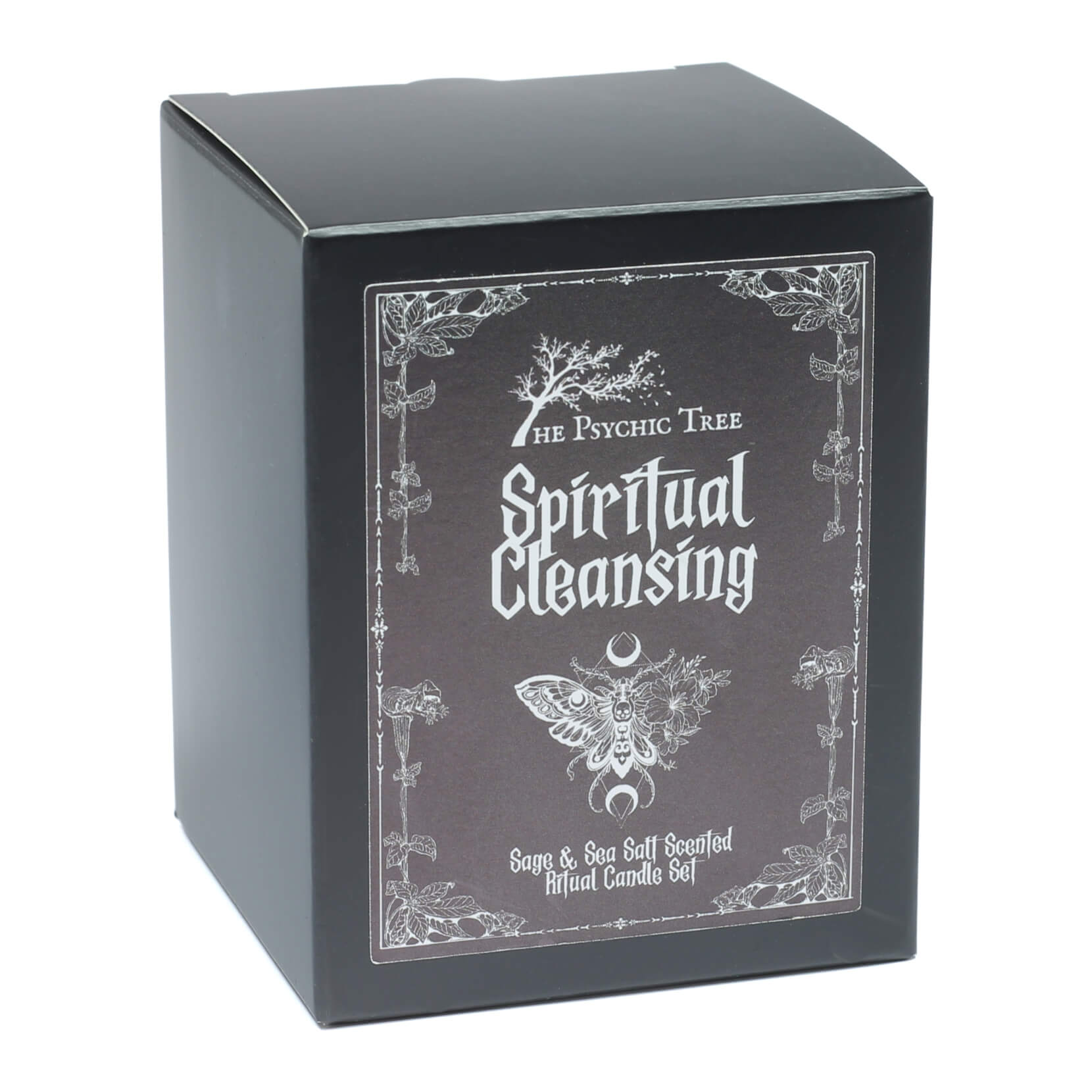Spiritual Cleansing - Crystal Infused Ritual Candle Set
