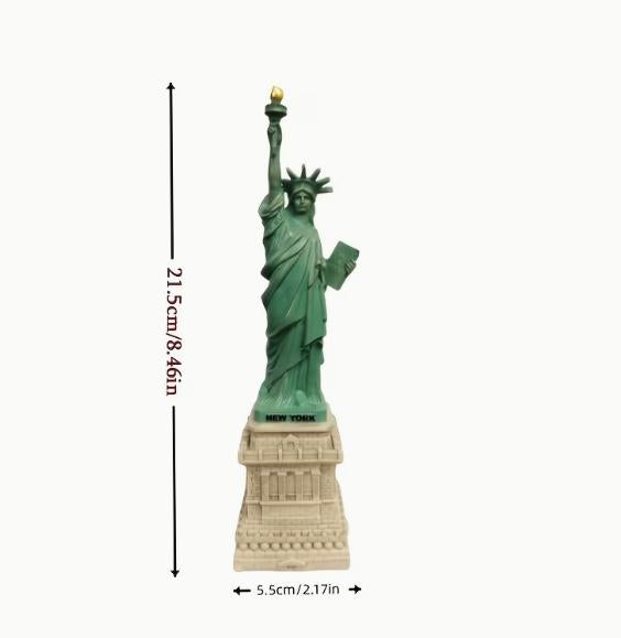 Vintage Liberty Resin Bust Sculpture