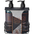 Style & Grace Skin Expert for Him Shower Duo Gift Set 500ml Shower Gel + 500ml Shampoo + Metallic Basket