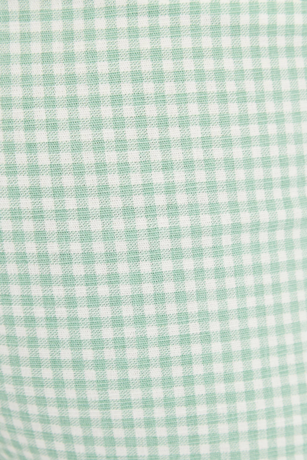Louche Dora Summer Gingham Shorts In Mint