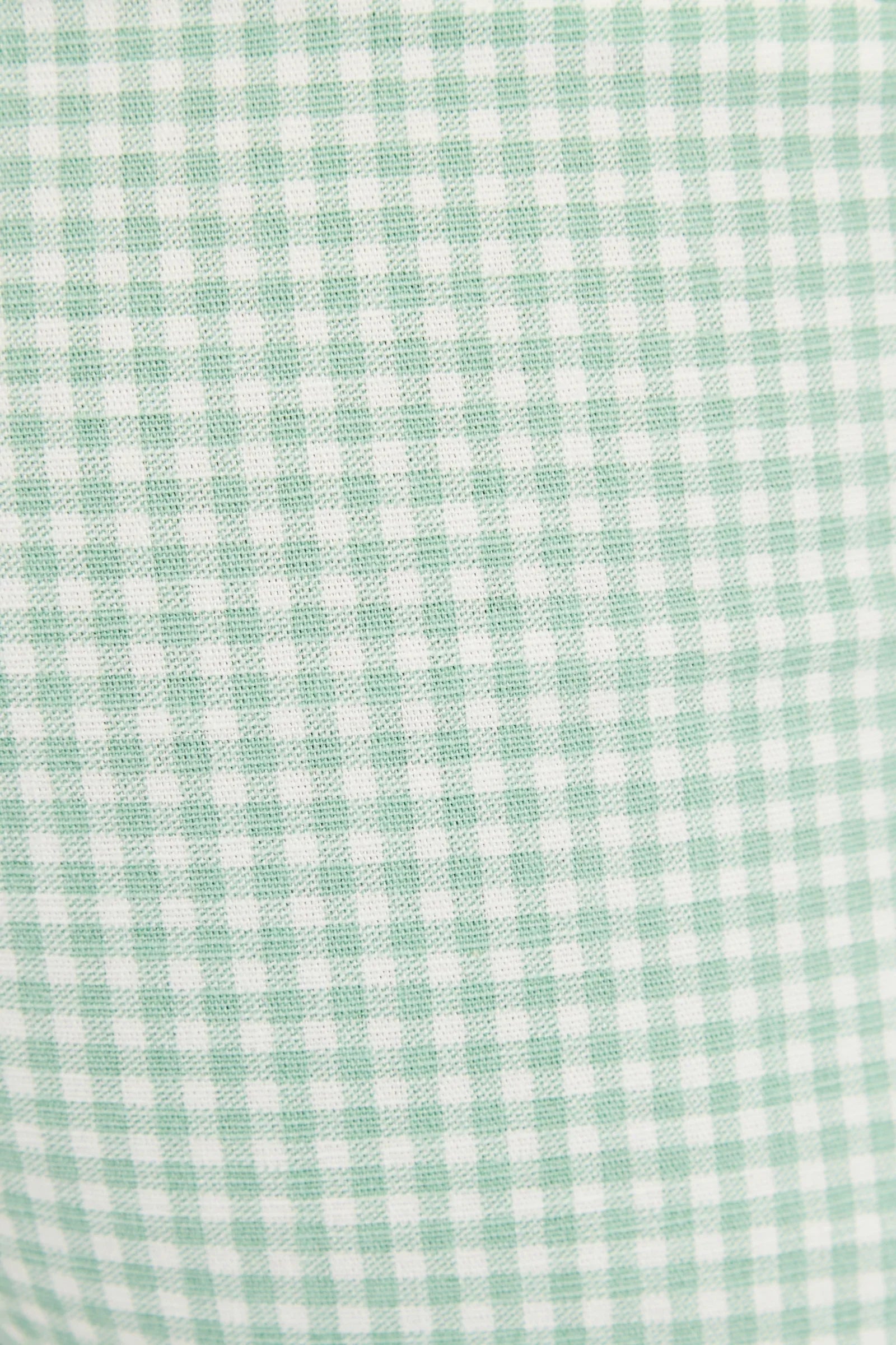 Louche Dora Summer Gingham Shorts In Mint