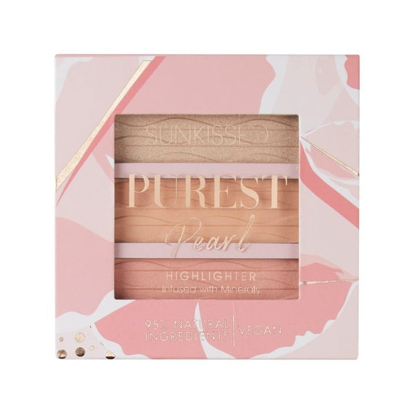 Sunkissed Purest Pearl Highlighter Palette 3 x 4g
