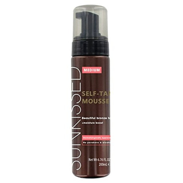 Sunkissed Self Tan Mousse 200ml - Medium