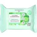 Sunkissed Skin Cucumber Cleansing Wipes - 25 Pieces