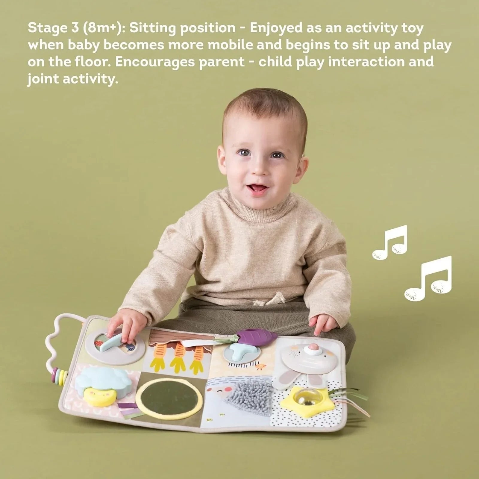 Taf Toys Developmental Activity Centre Book