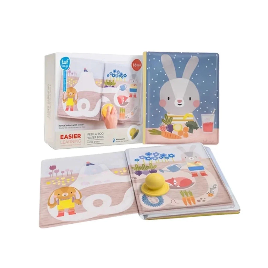 Taf Toys Peek-A-Boo Water Book with Magic Stamp