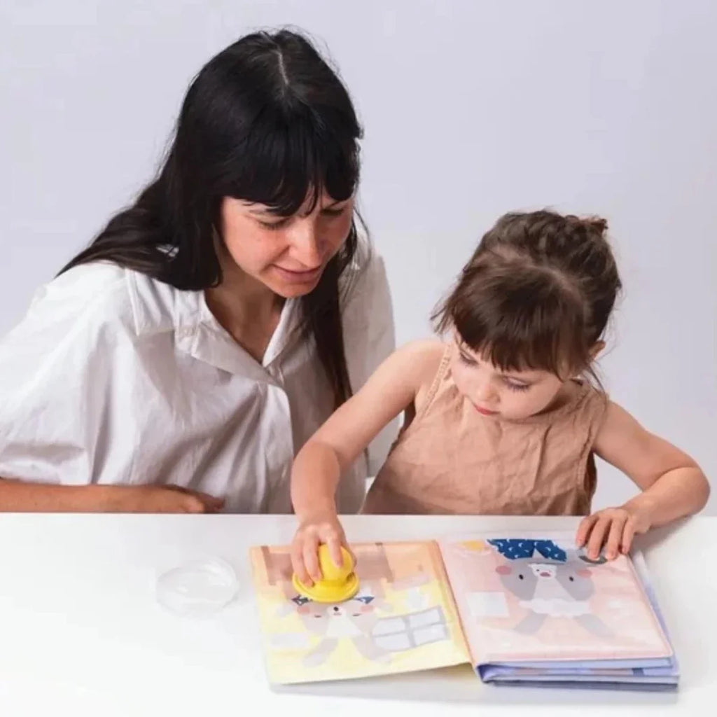 Taf Toys Peek-A-Boo Water Book with Magic Stamp