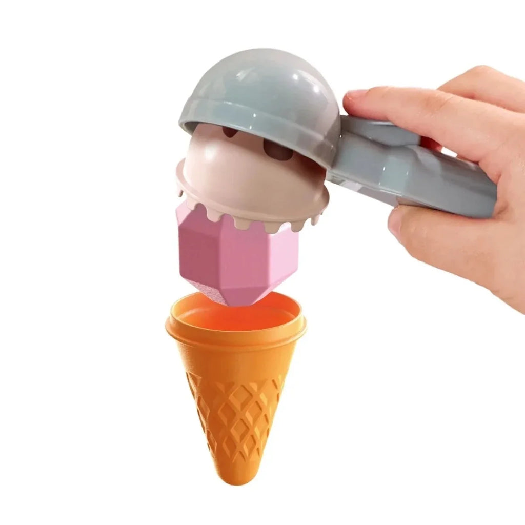 Topbright Wooden Ice Cream Machine Play Set
