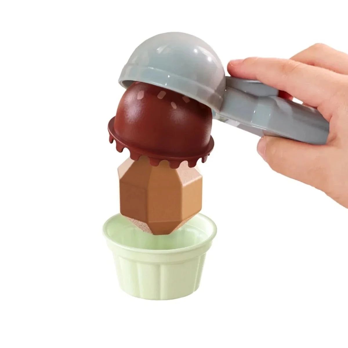Topbright Wooden Ice Cream Machine Play Set