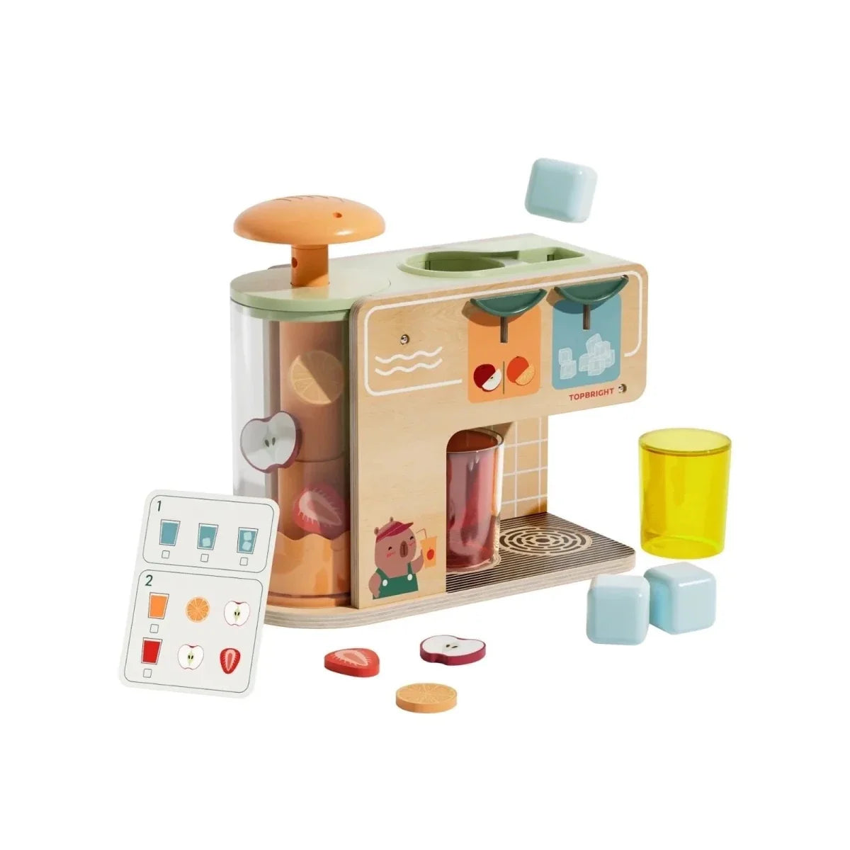 Topbright Wooden Juice Boutique Play Set
